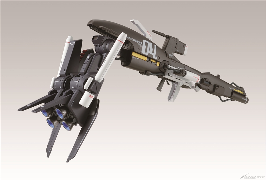 内蔵されたミサイル発射状態のディスプレイも可能！「MG FAZZ Ver.Ka